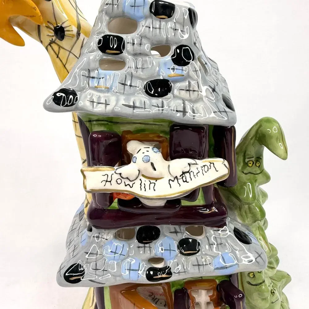 Blue Sky Howlin Mansion Ceramic House 2009